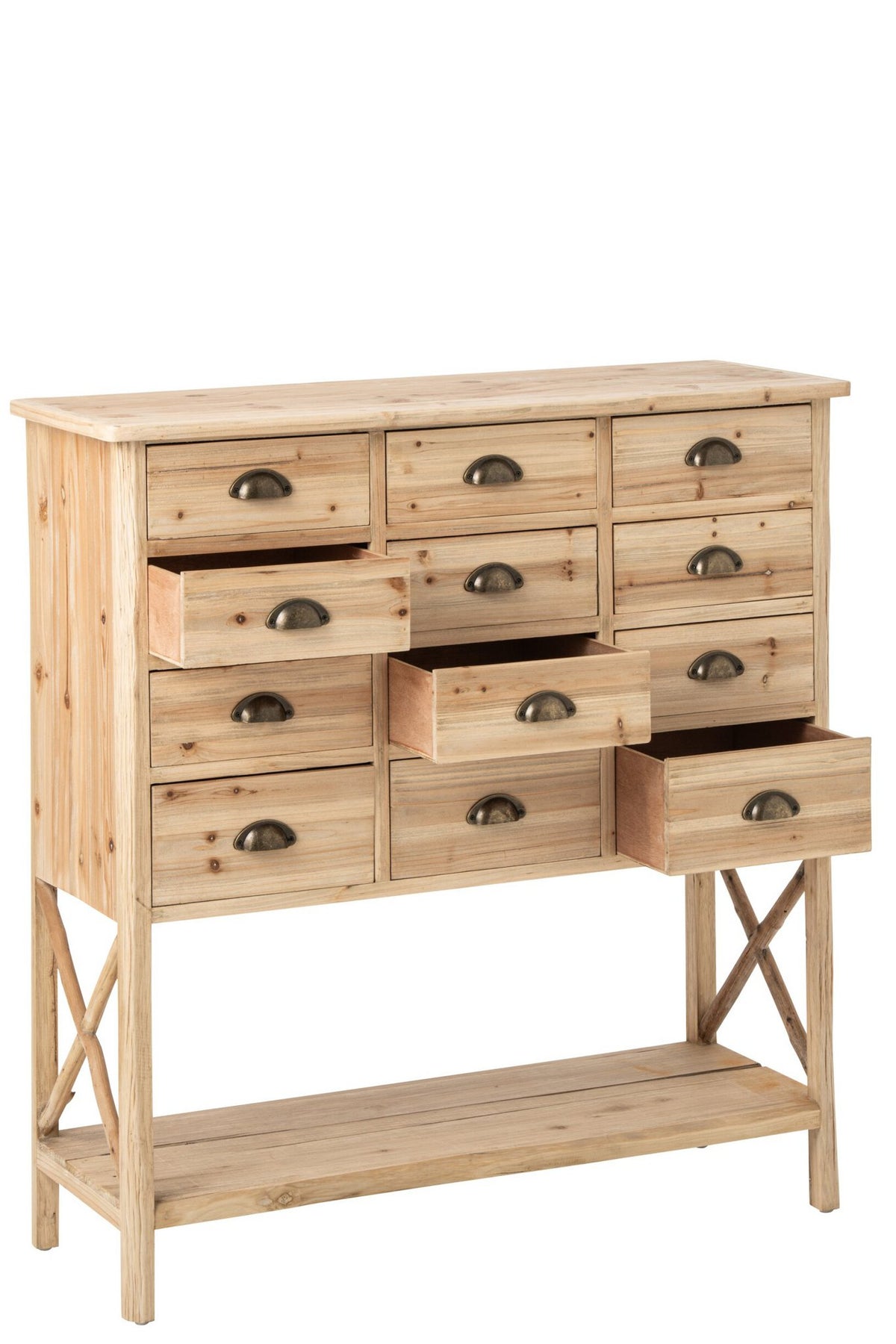 J-Line kast Chamonix - dennenhout - naturel