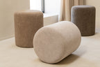 J-Line Poef - MDF - greige