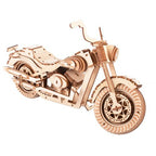 Bouwpakket Motor (in luxe cadeauverpakking) van hout