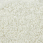 Kussen teddy krul wit 45x45cm