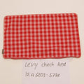 Kussenheffing ruit 30x50 rood
