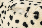 J-Line Kattenmand met dalmatiërmotief - polyester - wit/zwart