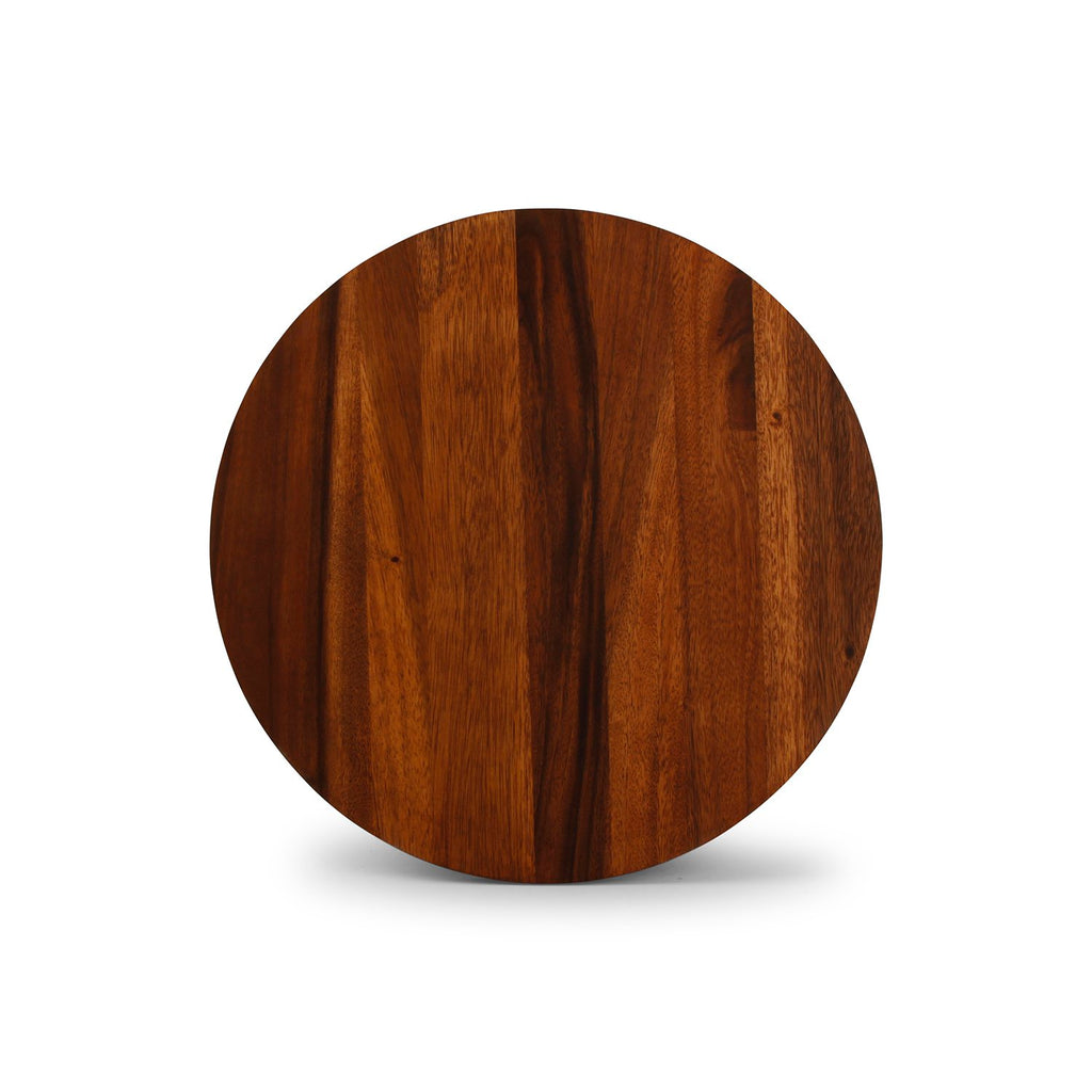 Serveerblad 48xH19cm op voet hout Dina