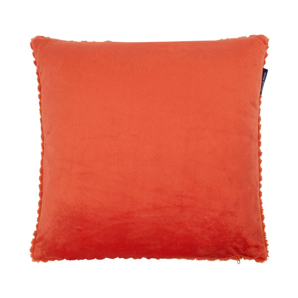 Kussen Visgraat Oranje 45x45cm