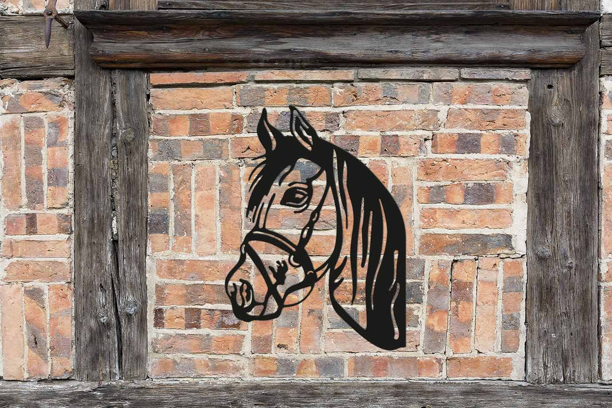 Kiekeboe Paard/ Horse Jumper, 141621, Zwart, 30,3x22,4x0,2cm