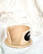 Papier-maché Bekerhouderset-Vogel