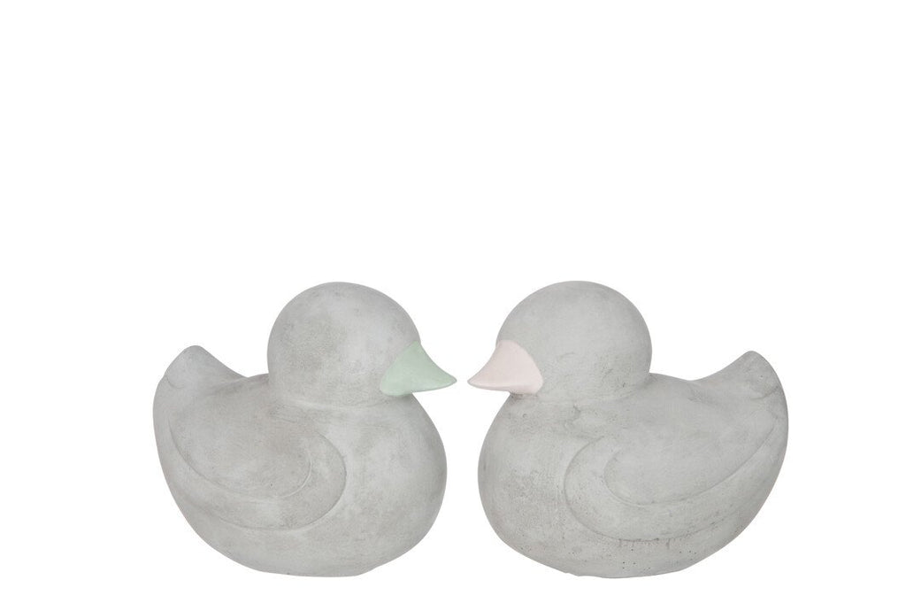J-Line decoratie Monnik Biddend - polyresin - geel