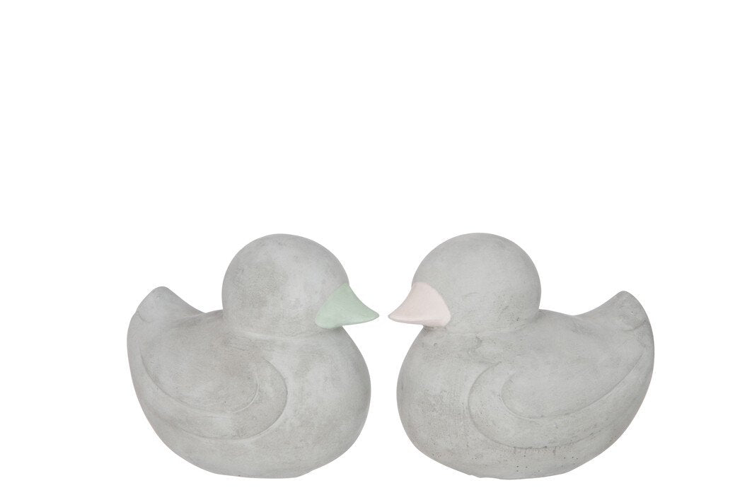 J-Line decoratie Monnik Biddend - polyresin - geel