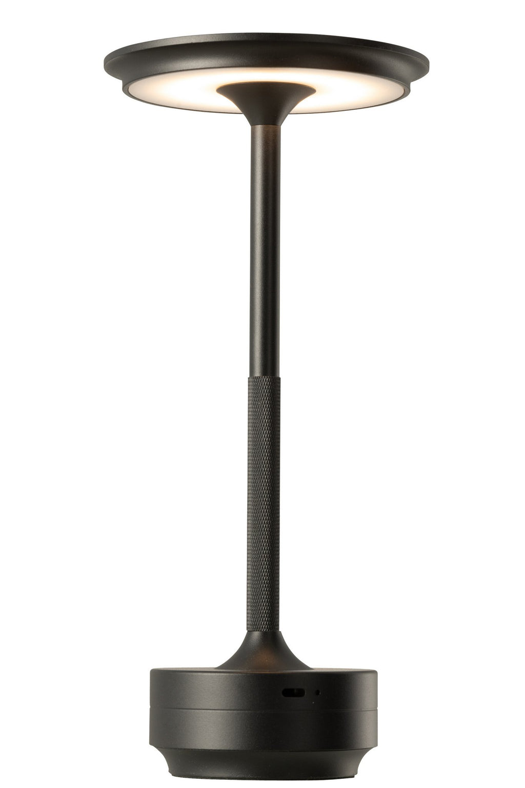 J-Line lamp Touch - kunststof - zwart - LED