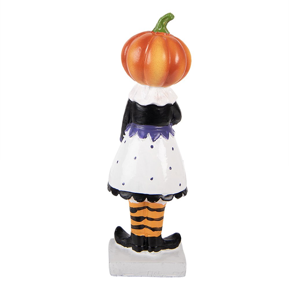Halloween decoratie 7x7x22 cm Wit Kunststof