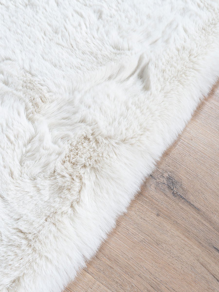 Vloerkleed Morbido Beige 160 x 230 cm