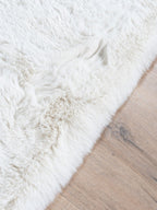 Vloerkleed Morbido Beige 160 x 230 cm
