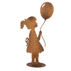 Decoratie Beeld Kind 23x11x46 cm Bruin Metaal