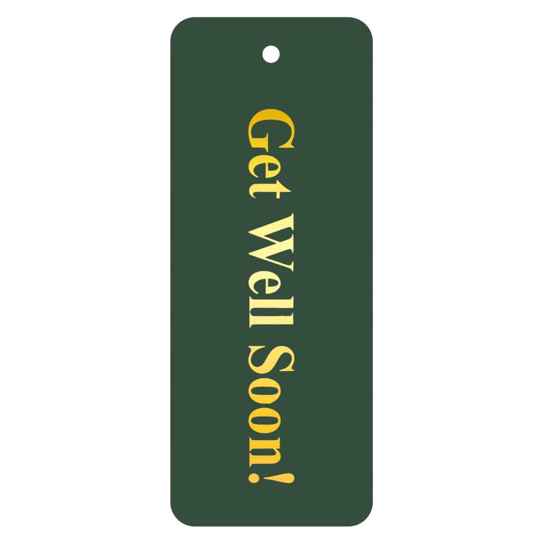 Cadeaukaartje - "Get wel soon!" - 20 Stuks