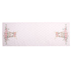 Tafelloper 50x140 cm Roze Katoen Konijn Tafelkleed