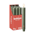 Rustiek tafelkaars XL 9 stuks Fresh Olive