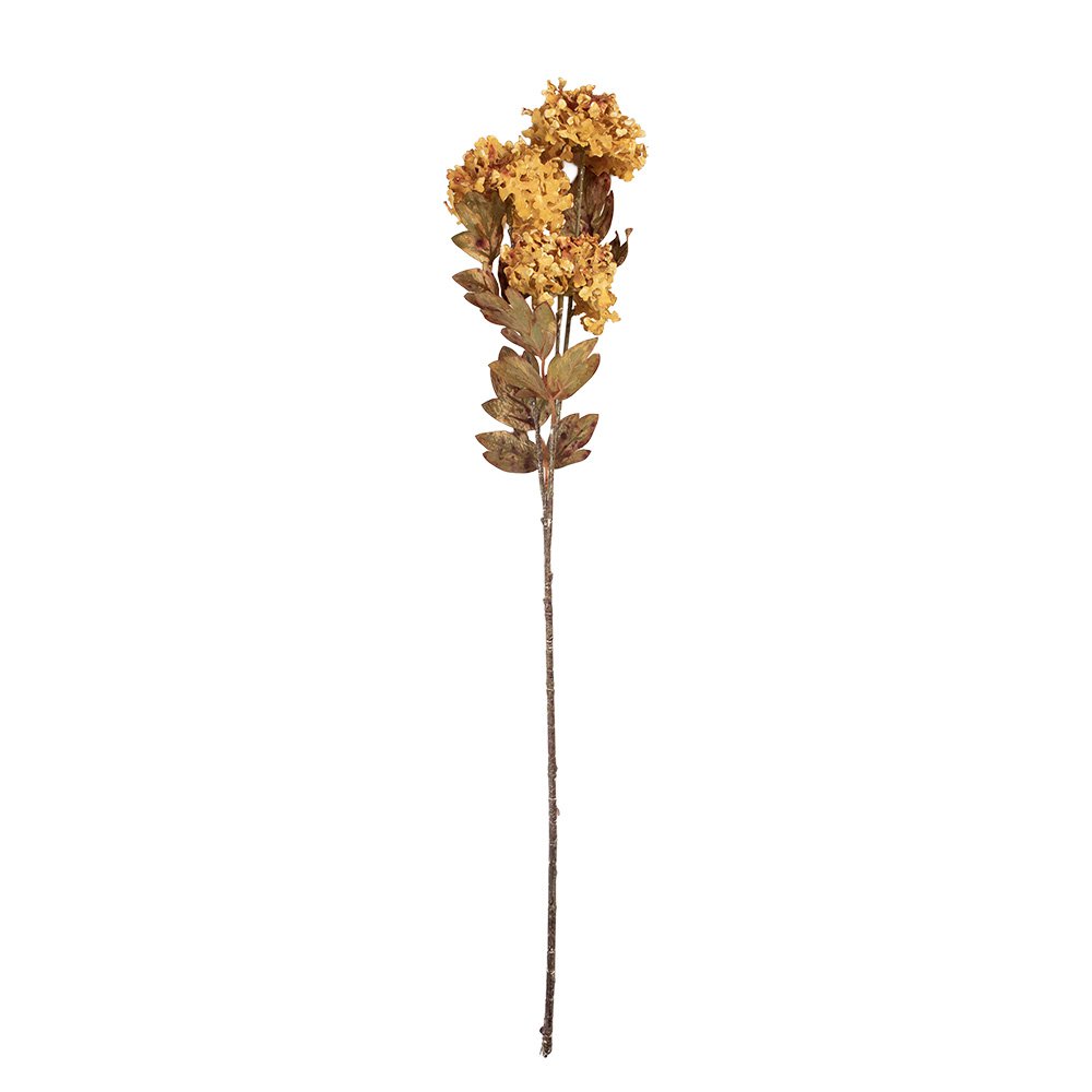 Kunstbloem 10x8x76 cm Geel Kunststof