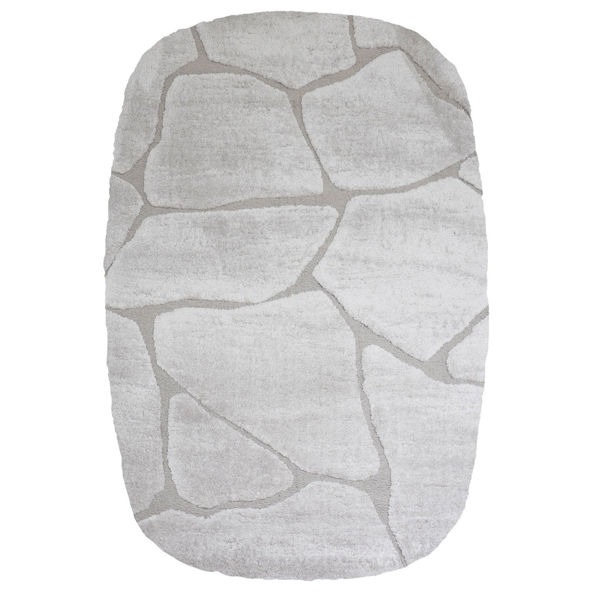 Vloerkleed Macy Beige - Rounded Corners 200 x 290 cm