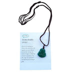 Dames ketting Reisboeddha (Milefu) met Jade