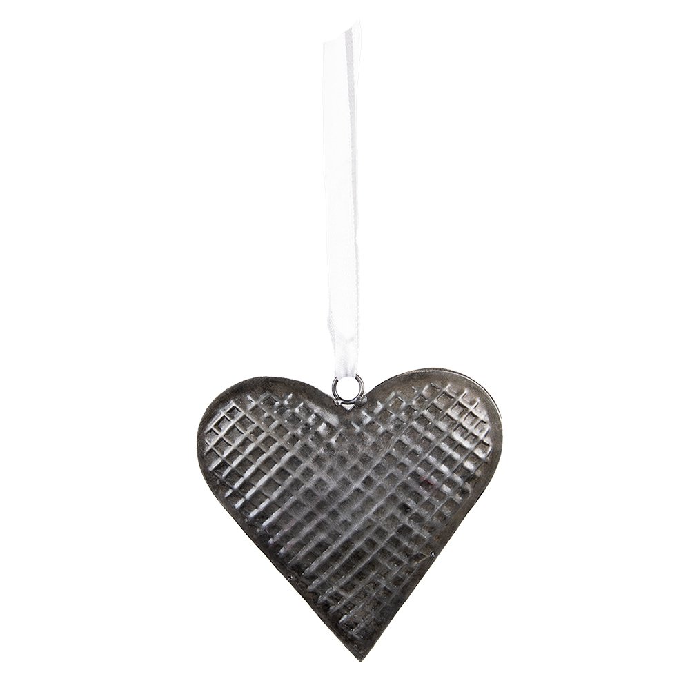 Decoratie Hanger 17x16 cm Grijs IJzer