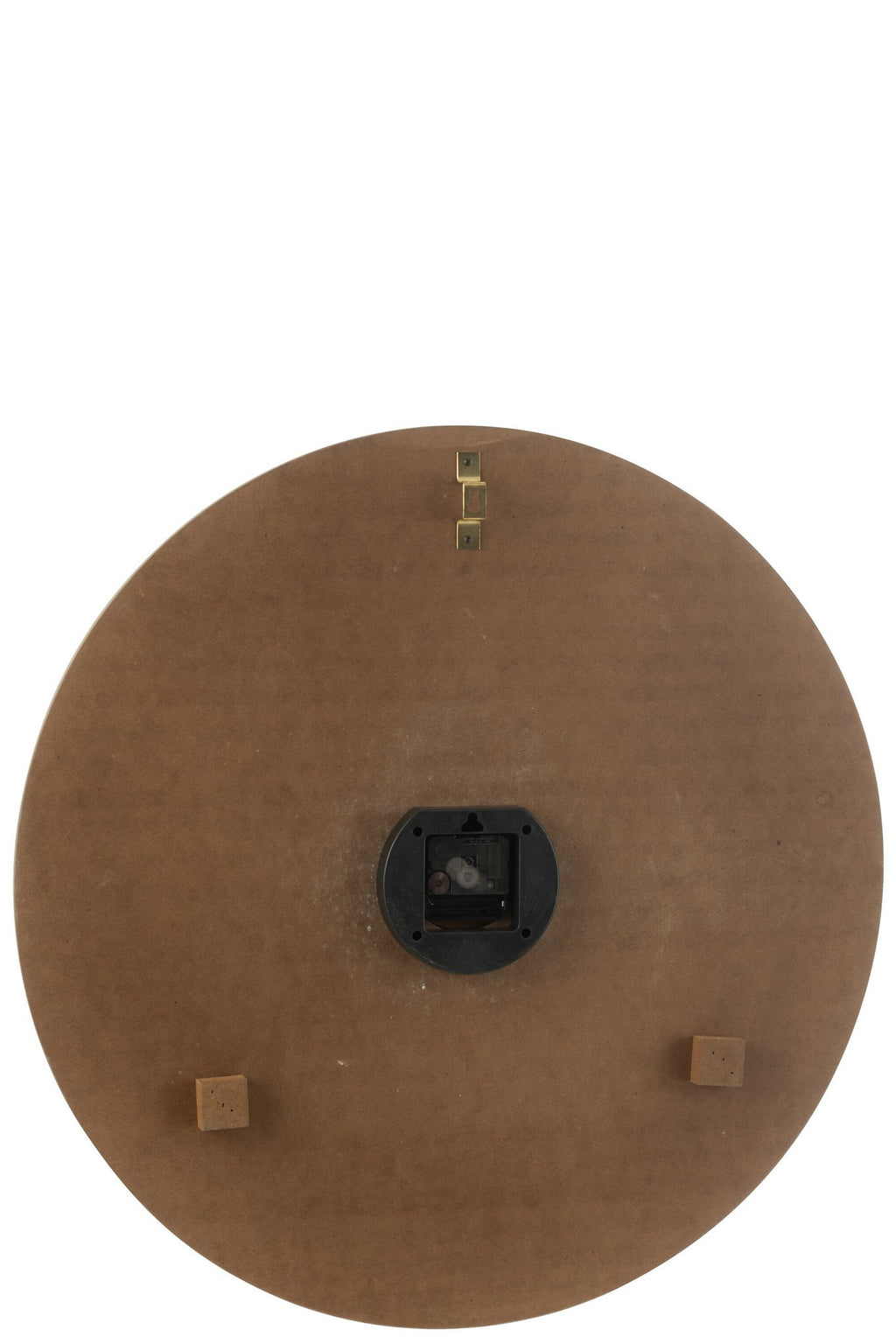 J-Line Wandklok Pol Mdf/Steen Mix