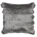 Kussen franjes zilver 45x45cm