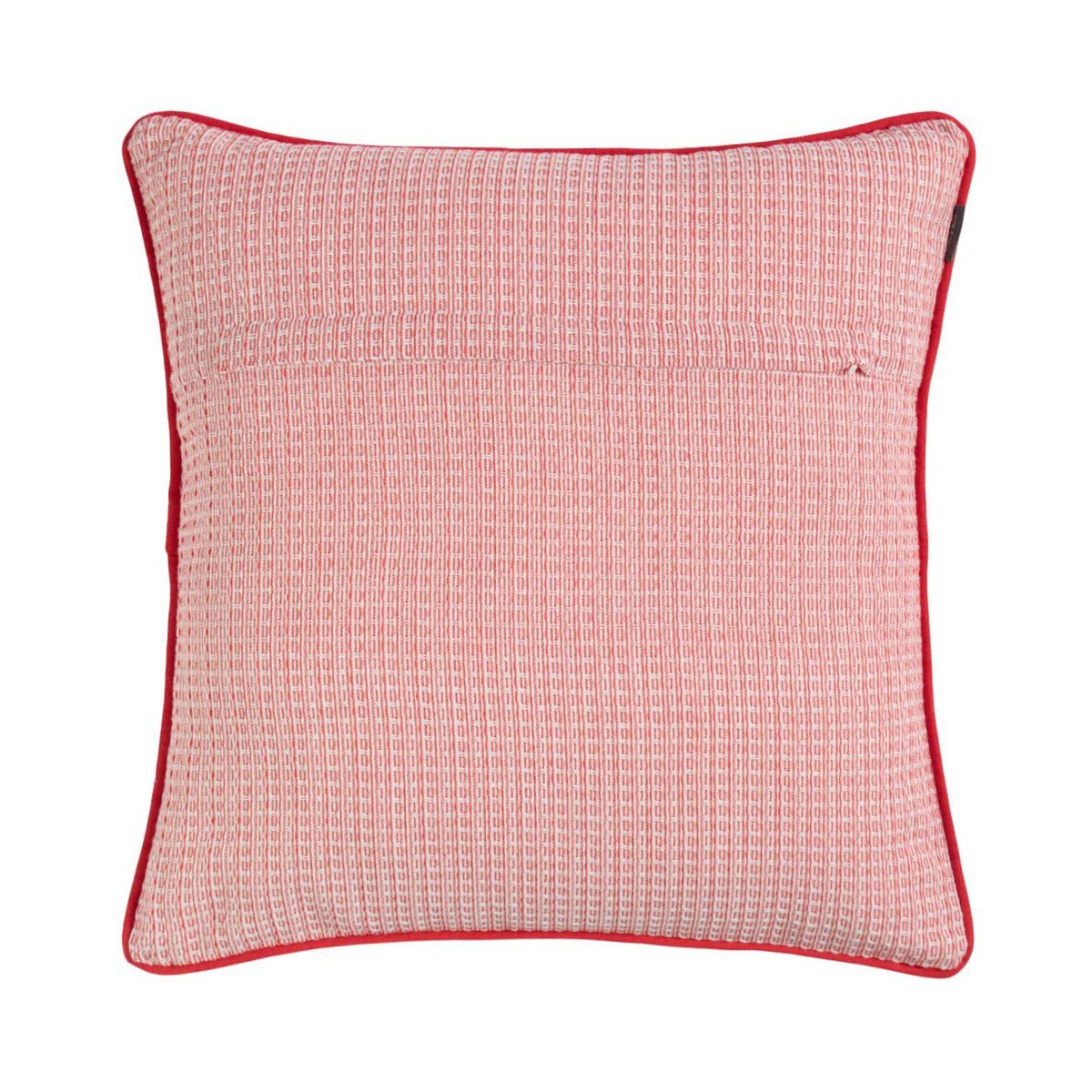 Hyacinth Kussen wafel rood 45x45cm
