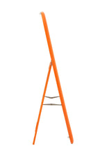 J-Line spiegel Rechthoek - polyresin - hout - oranje