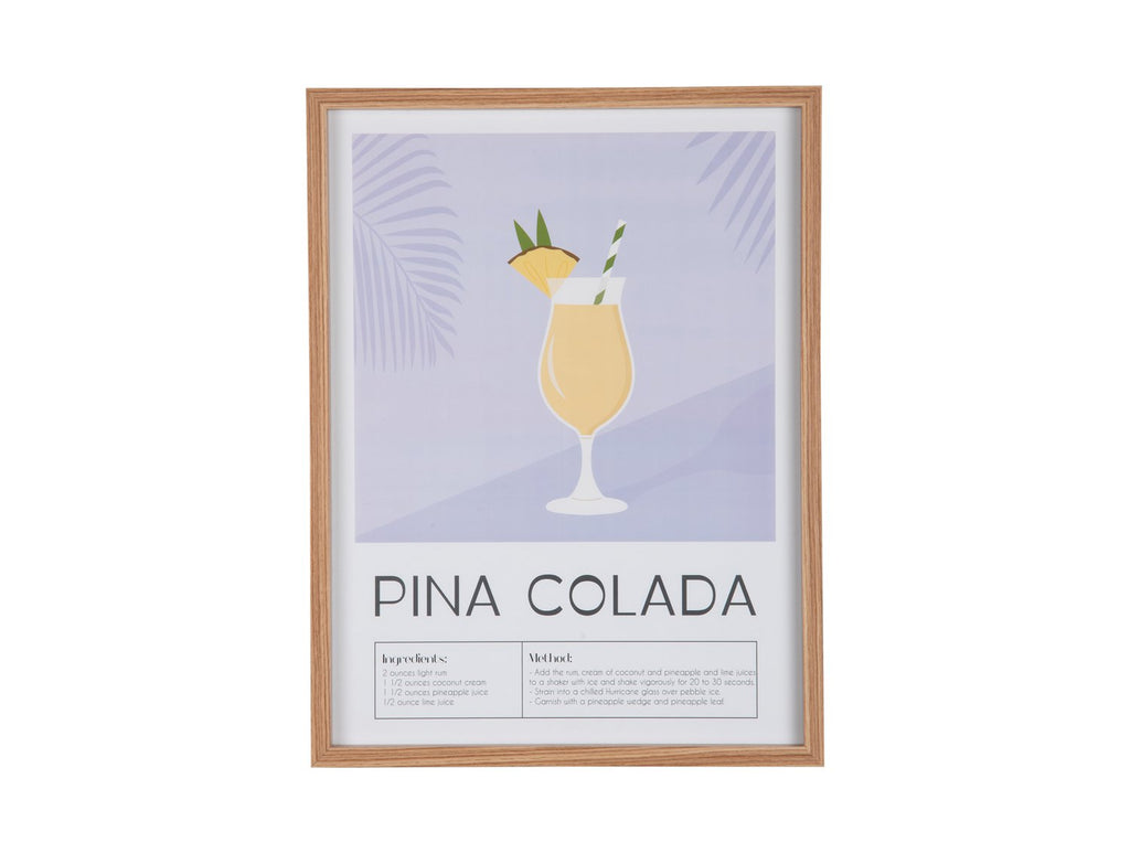 Wandkunst Pina Colada