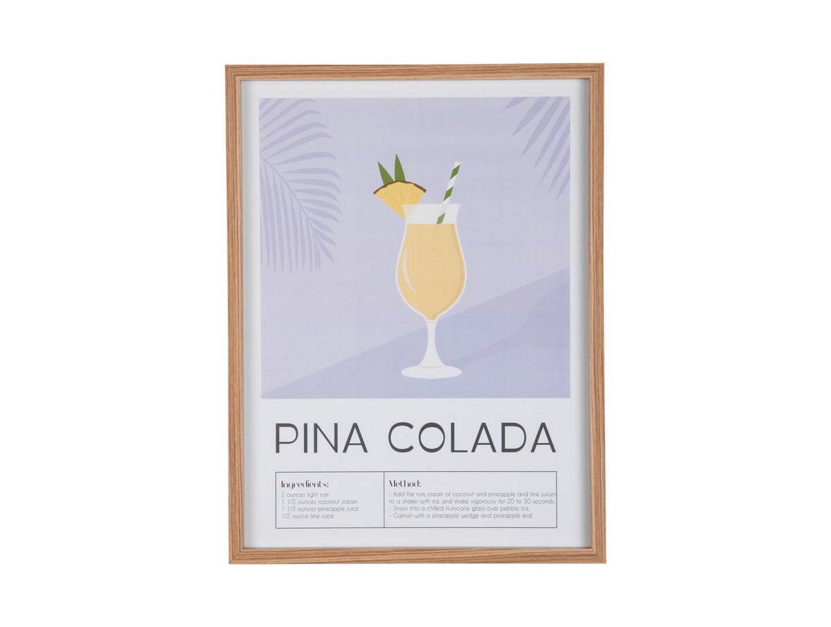 Wandkunst Pina Colada