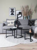 Vloerkleed Pebbel 815 - Rond ø200 cm