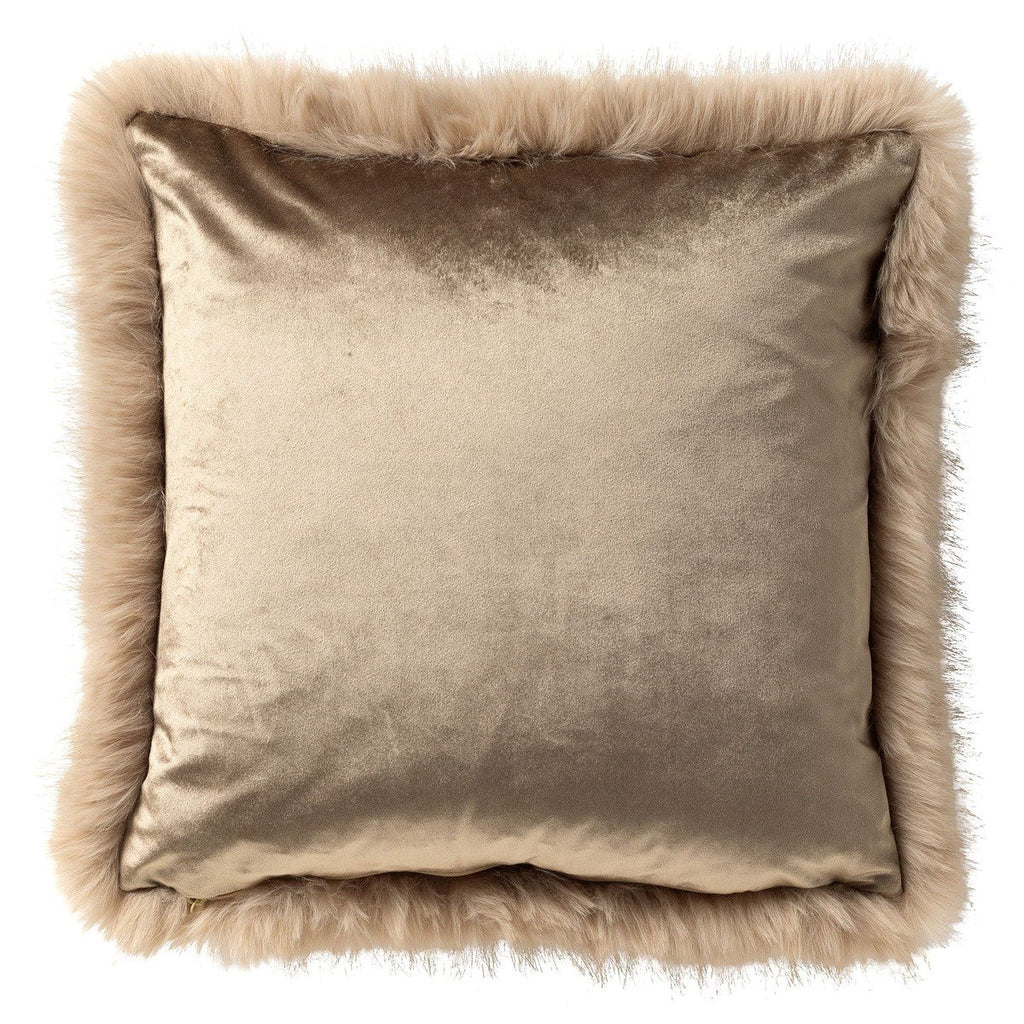 Julia | Cushion | 45x45 cm | White Pepper | Beige | Hoii | With luxury inner cushion