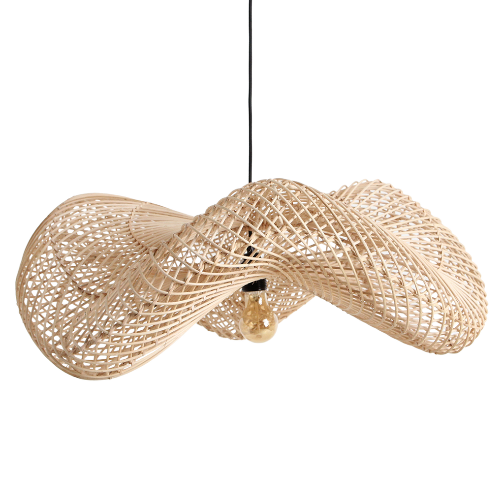 Wave hanglamp naturel large