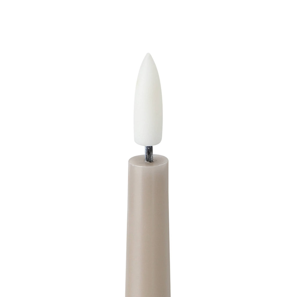 LED Kaars Kavieng Zand 28x2cm