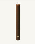 Ribbed dinerkaars 9 stuks bruin