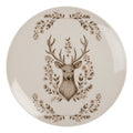 Ontbijtbord Ø 20x2 cm Beige Porselein Hert