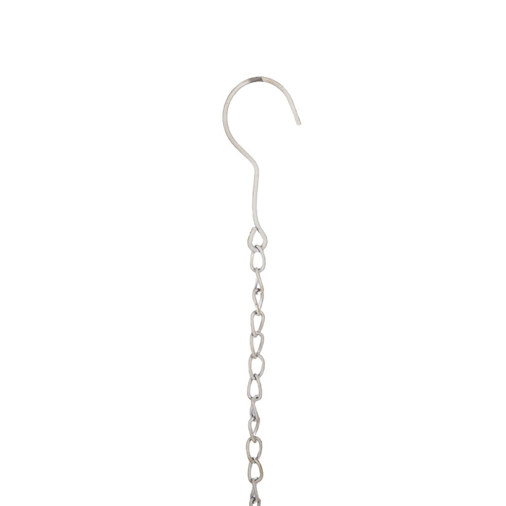 Vogelhuis Ø 19x40 cm Beige Metaal
