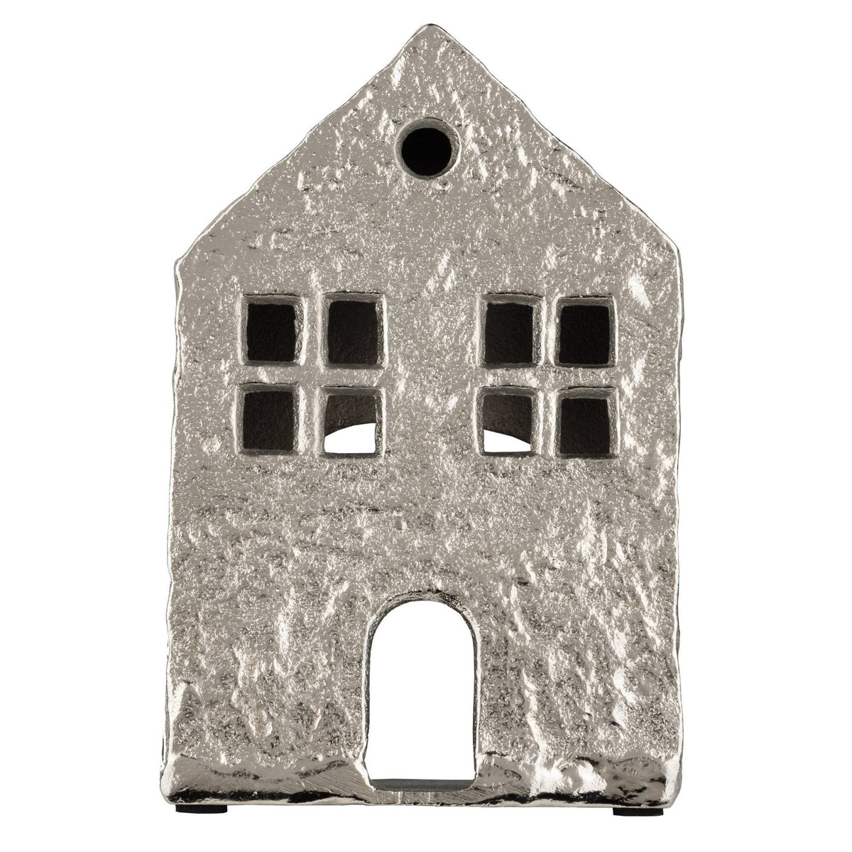 T-lichthouder Belder Nikkel 12x19cm