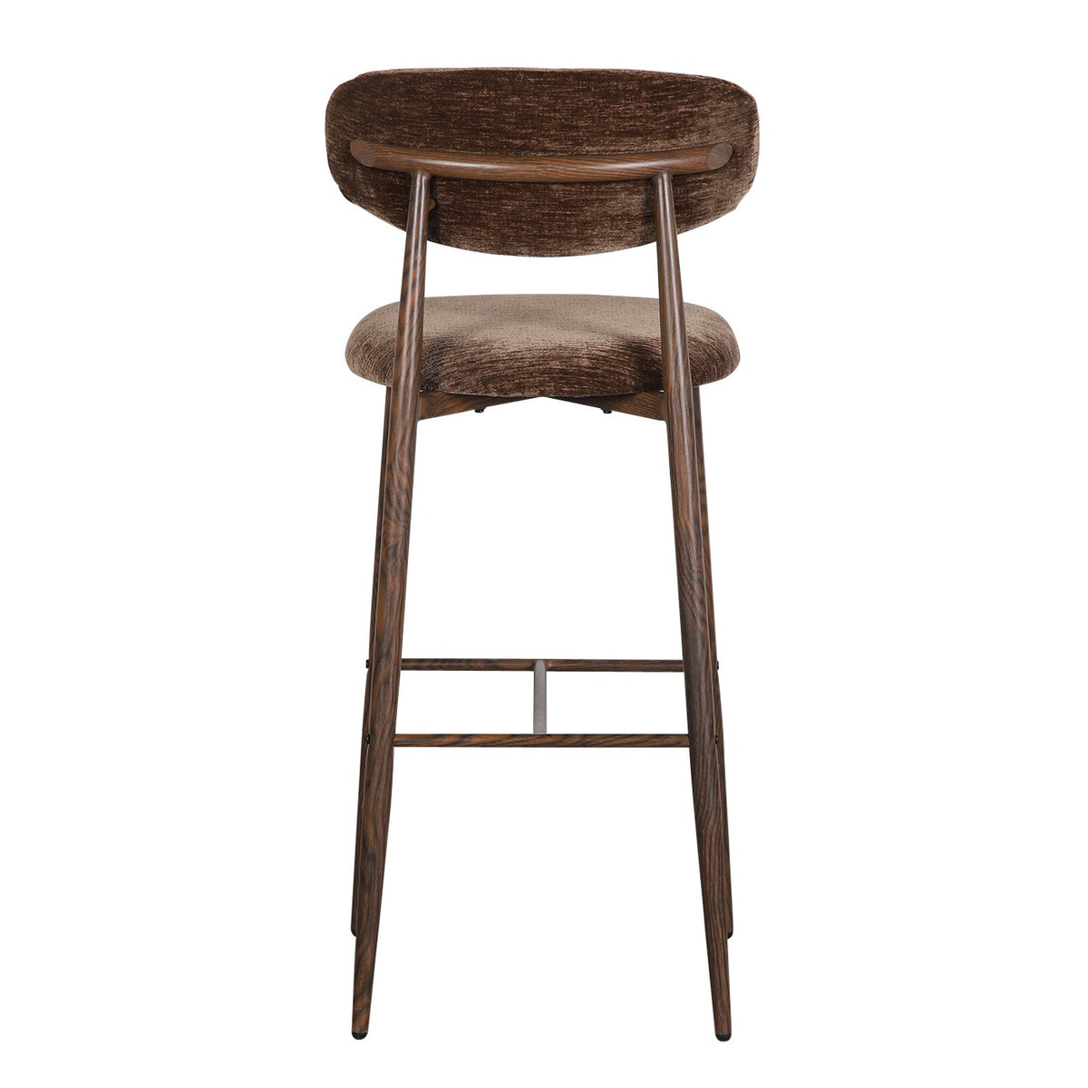 Japandi Bar Chair Umber (set van 2)