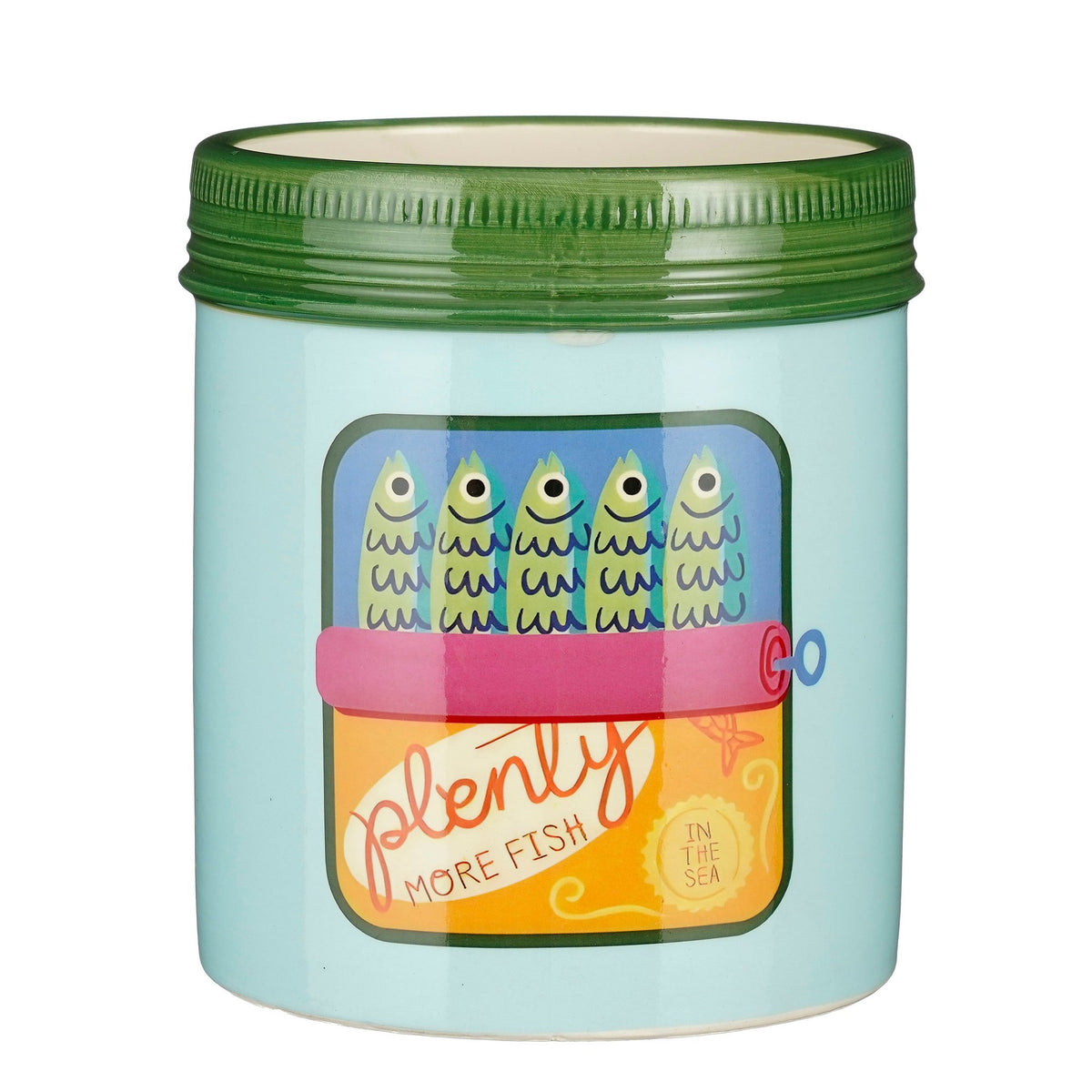 Pot sardines groen