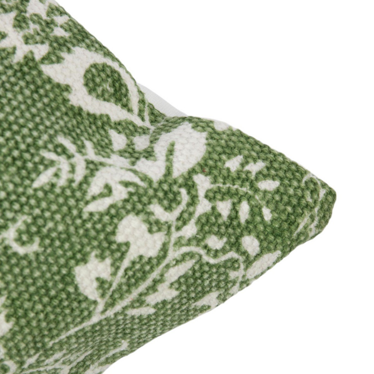 Bloementuin pepermunt groen kussen 45x45 cm