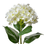 Kunstbloem Hortensia 68 cm Beige Kunststof