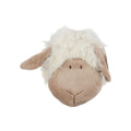 Wandkop Schaap gebroken wit S