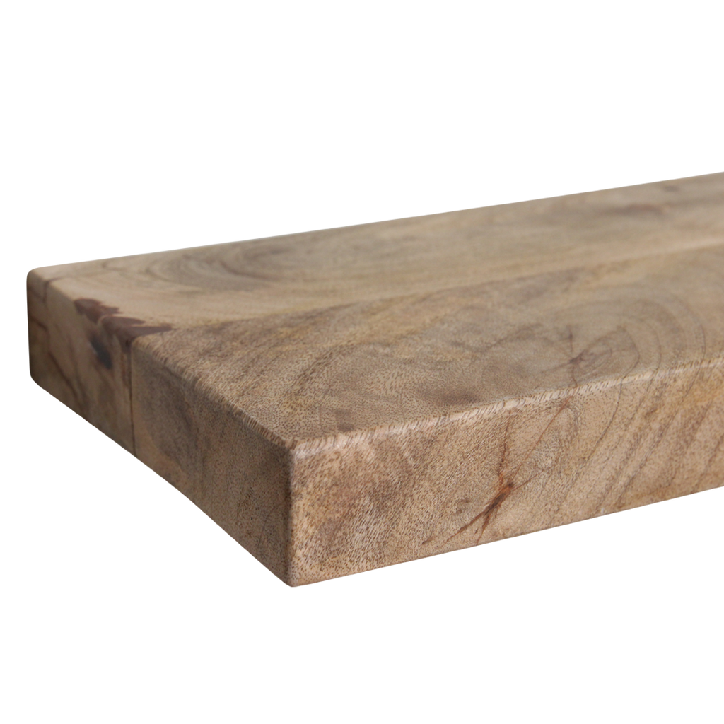 Vintage mango zwevende wandplank