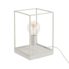 J-Line lamp 1 Rechthoekig Frame - metaal - wit - small