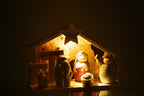 J-Line Kerststal Led Porselein Mix Medium