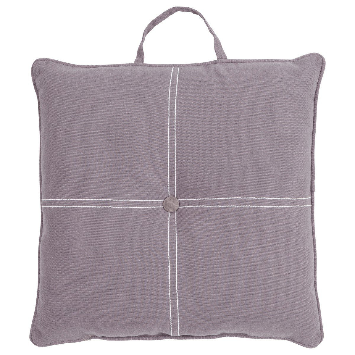 Jilly houtskool grijze matras 40x40x5 cm hendel