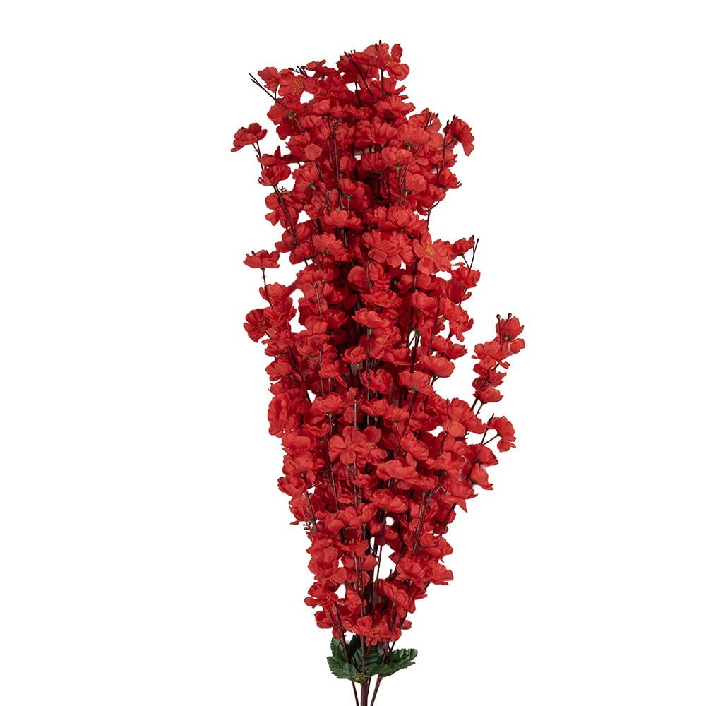 Kunstbloem 100 cm Rood Kunststof