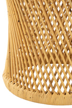 J-Line bijzettafel Cylindrisch - rotan - naturel