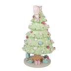 Muziekdoos Kerstboom Ø 13x23 cm Groen Kunststof